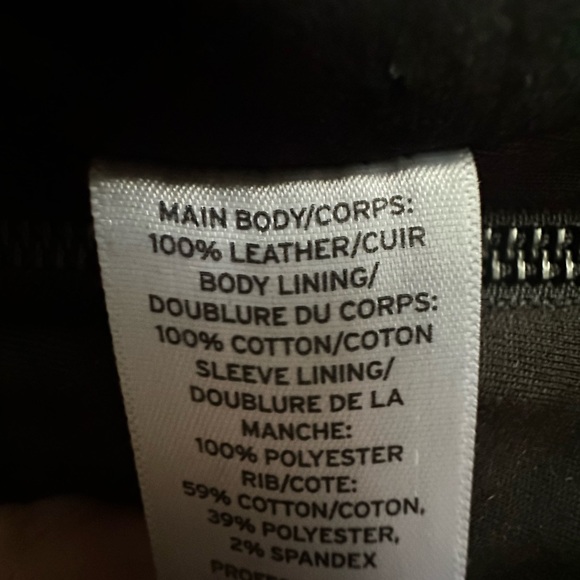 Trouve black leather moto jacket from Nordstrom - Picture 10 of 10